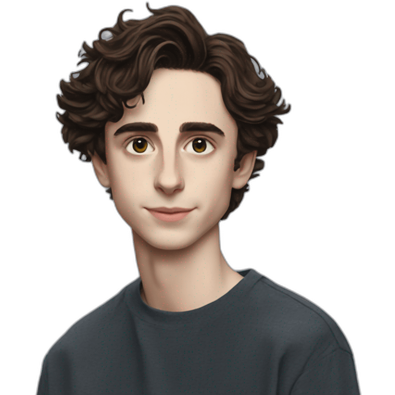 Timothee Chalamet  emoji