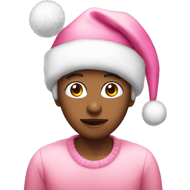 Pink Christmas  emoji