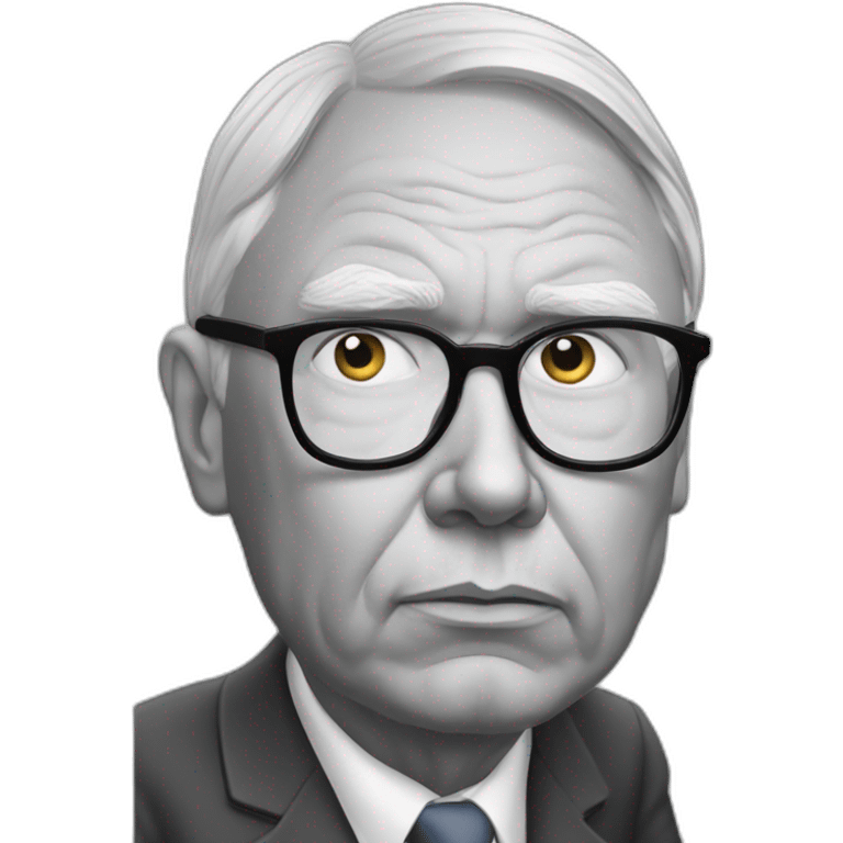 deep thinking wrinkled charlie munger emoji