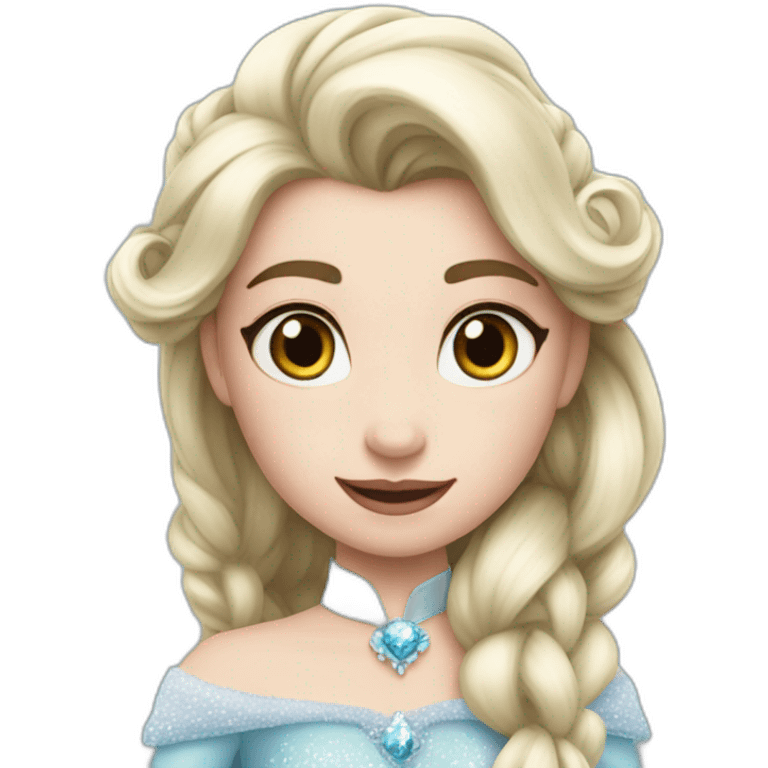 La reine des neiges  emoji