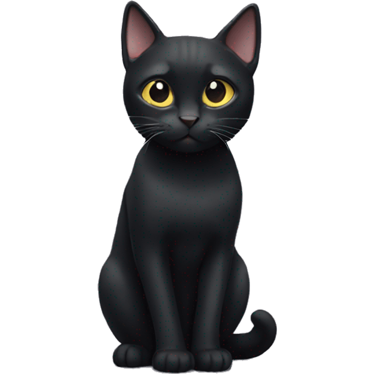 Black cat emoji