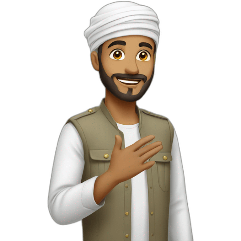 Salute muslim emoji