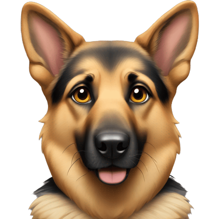 Dog german shepherd  emoji