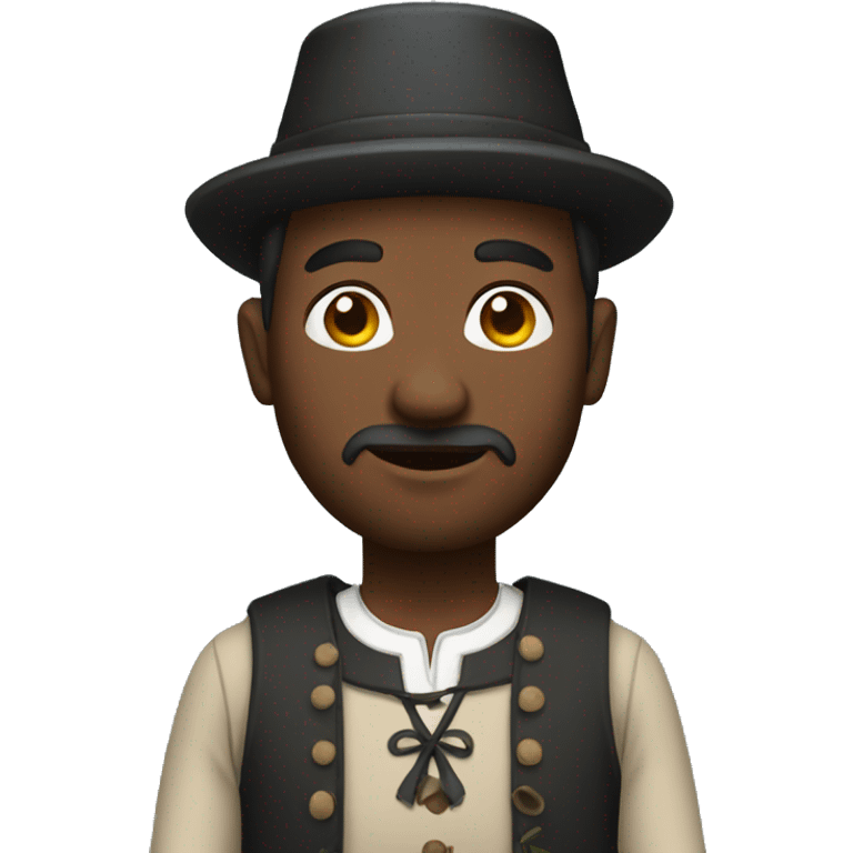 pilgrim traditional outfit emoji