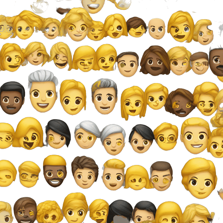 dating couple emoji yellow bead mixed hair color emoji