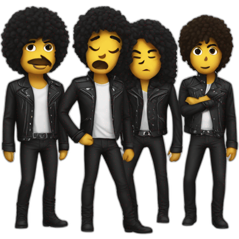 Kiss band emoji