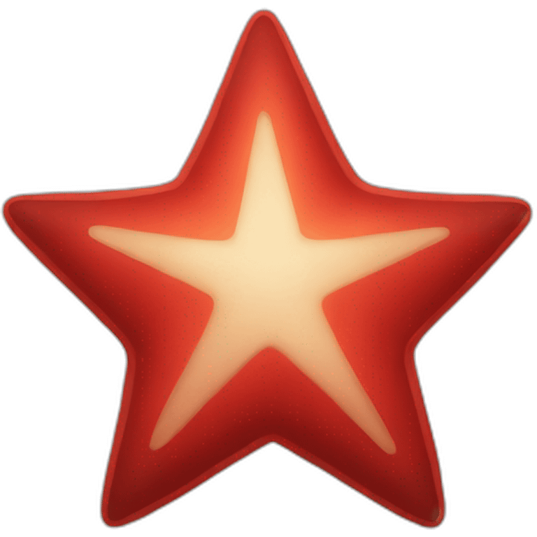 RED STAR  emoji