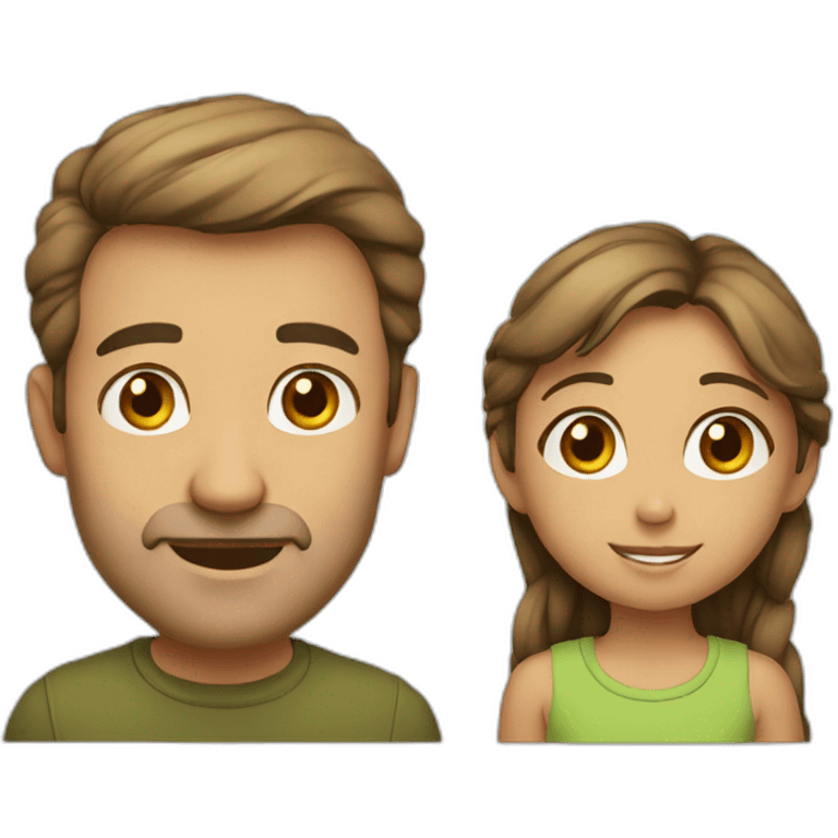 father and doughter emoji