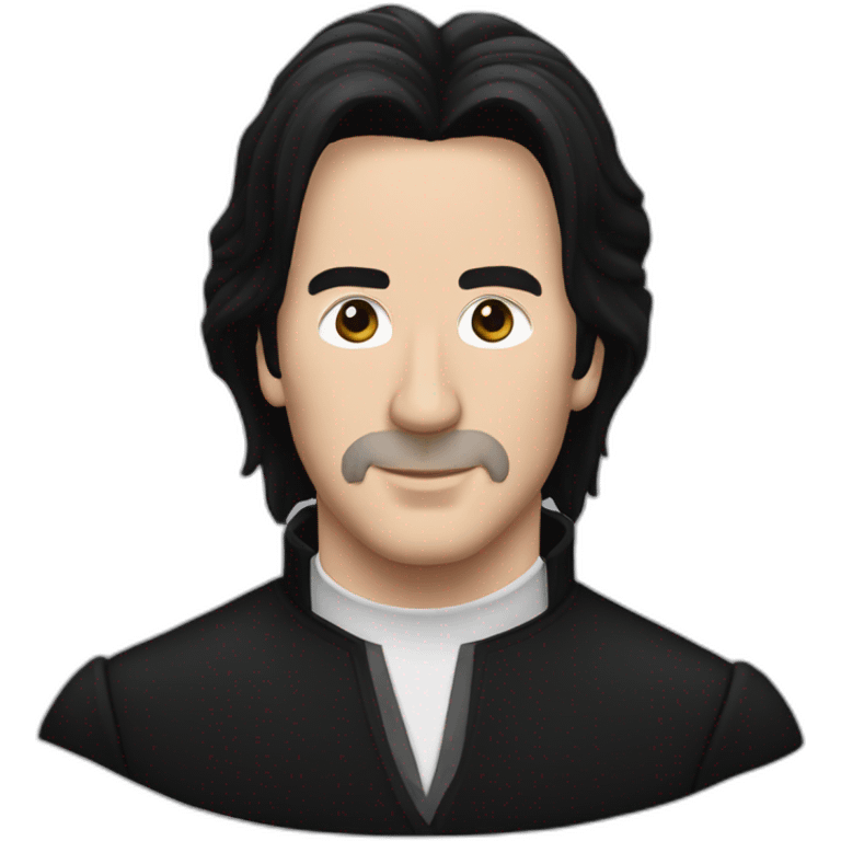 Alan rickman black hair emoji