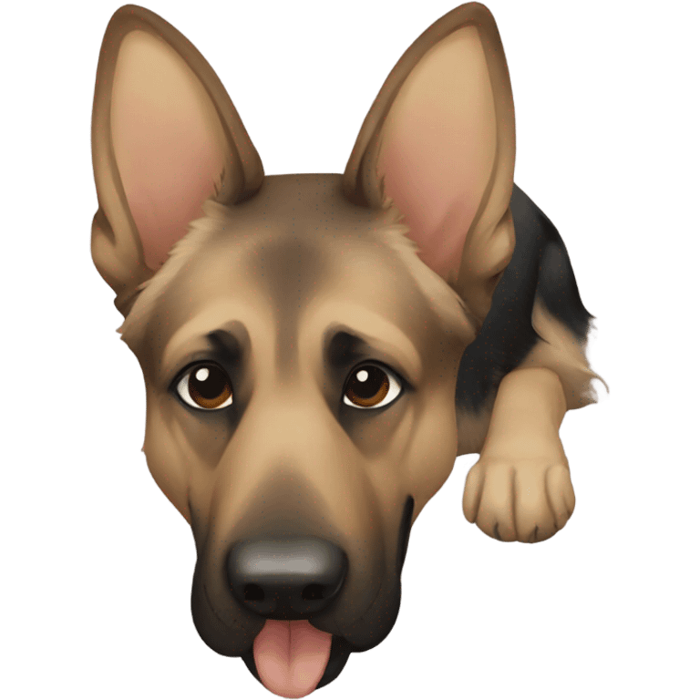 German shepherd  emoji