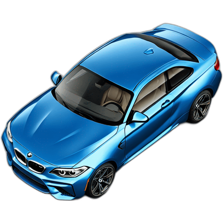 BMW M2 BLEU emoji