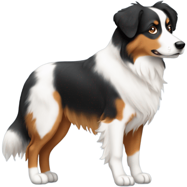 australian shepard with no tail emoji