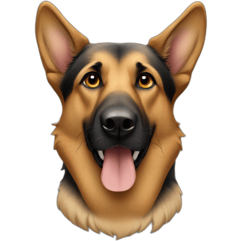 Jewish German Shephard emoji