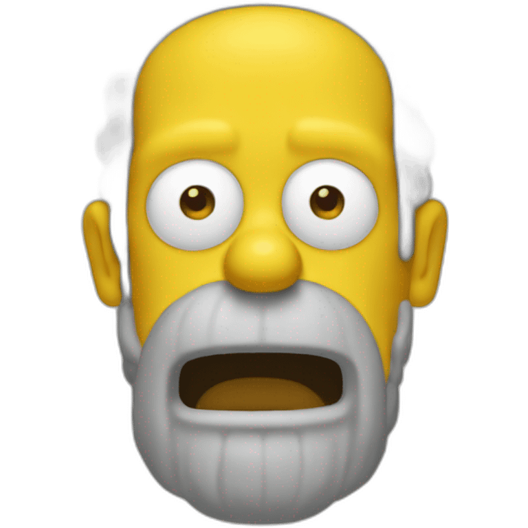 Homer simspon emoji