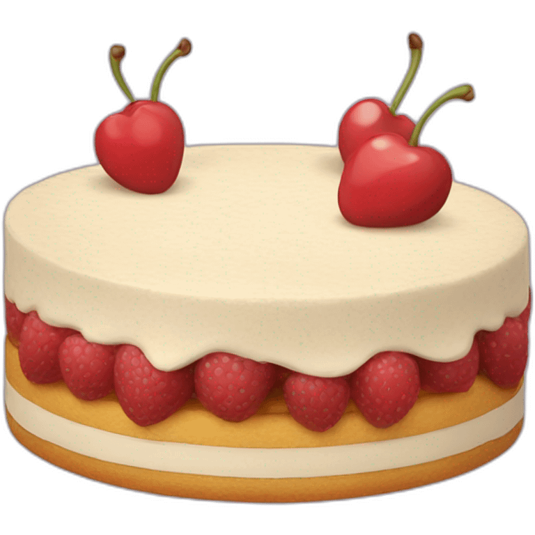 Torta de cupleaños emoji