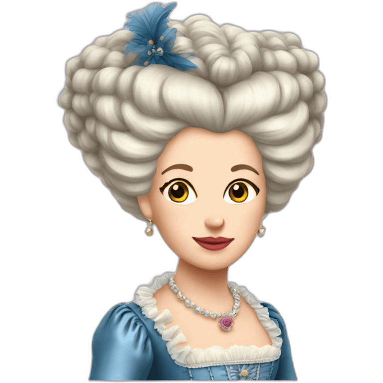 Marie Antoinette emoji