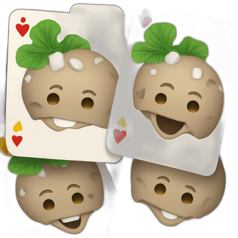 Taro cards emoji