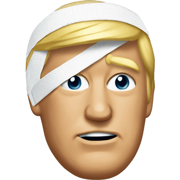 donald trump ear bandage emoji