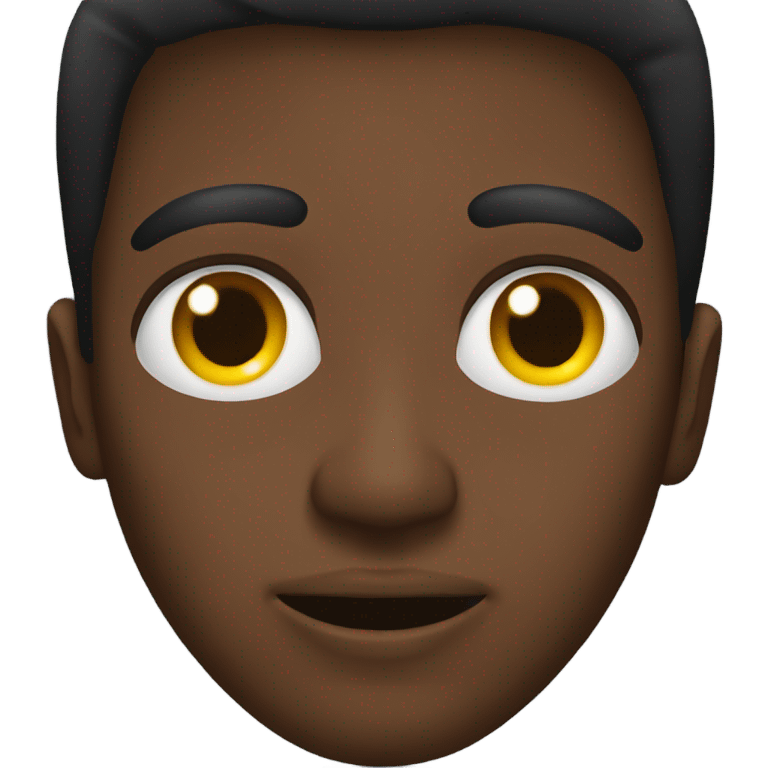 Make a black person that has one eye emoji