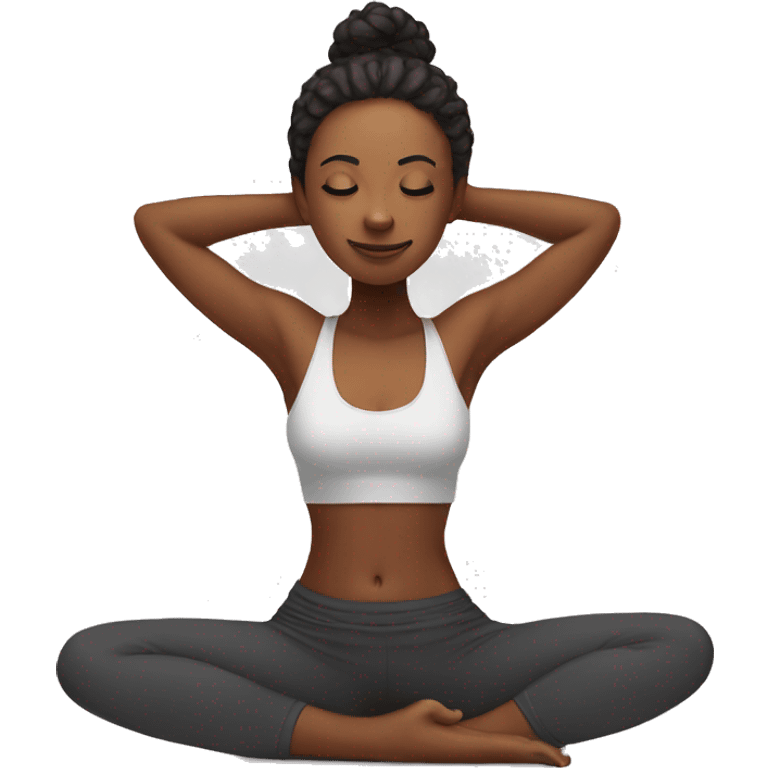 yoga emoji