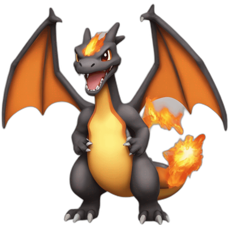 charizard make flamse emoji