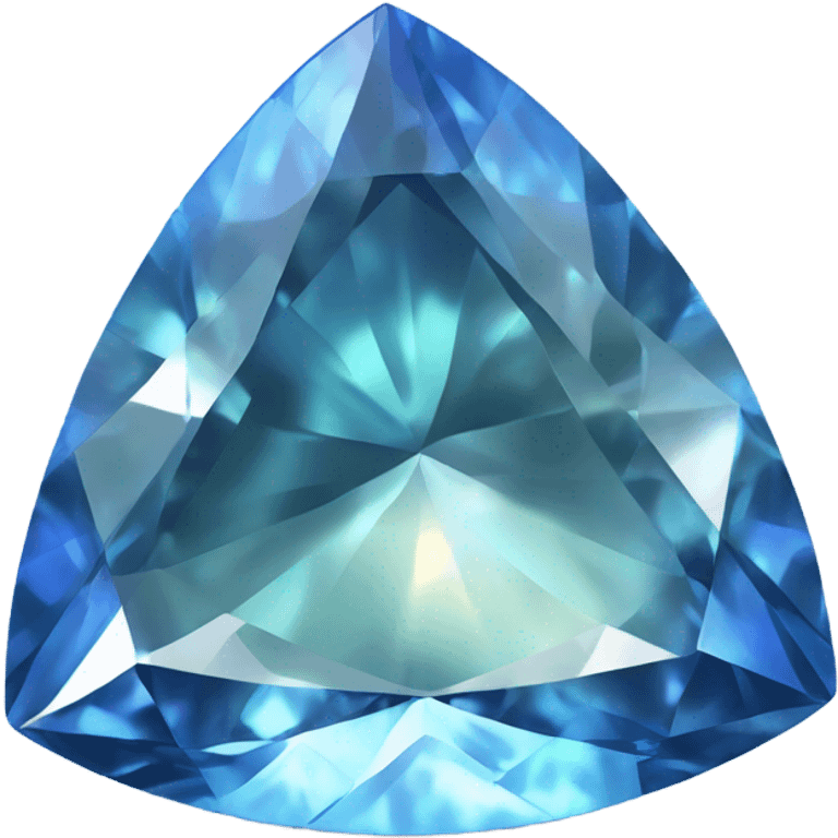 Shining blue diamond  emoji