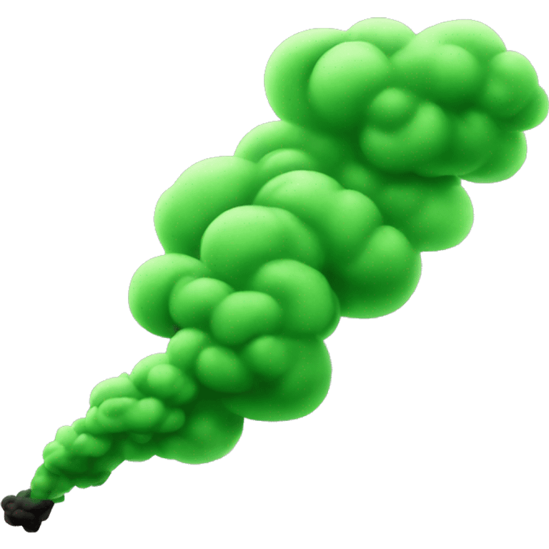 green smoke emoji