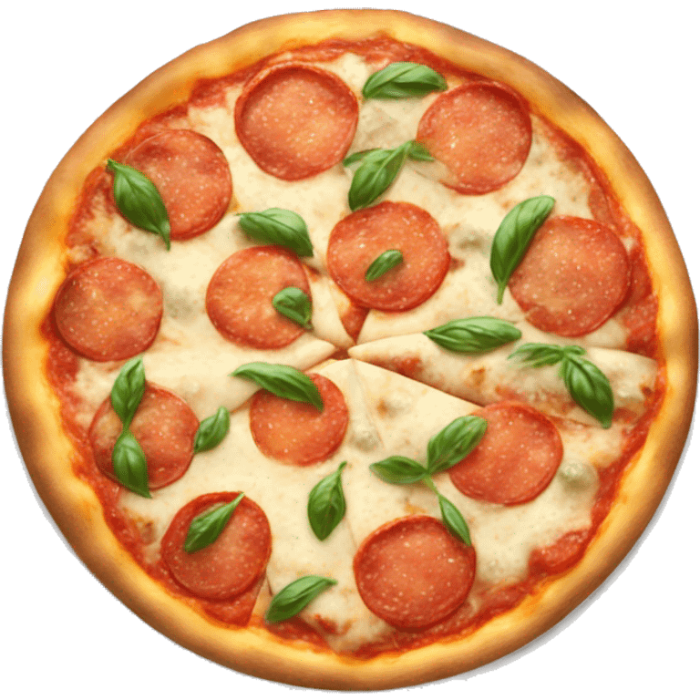 Pizza margherita emoji