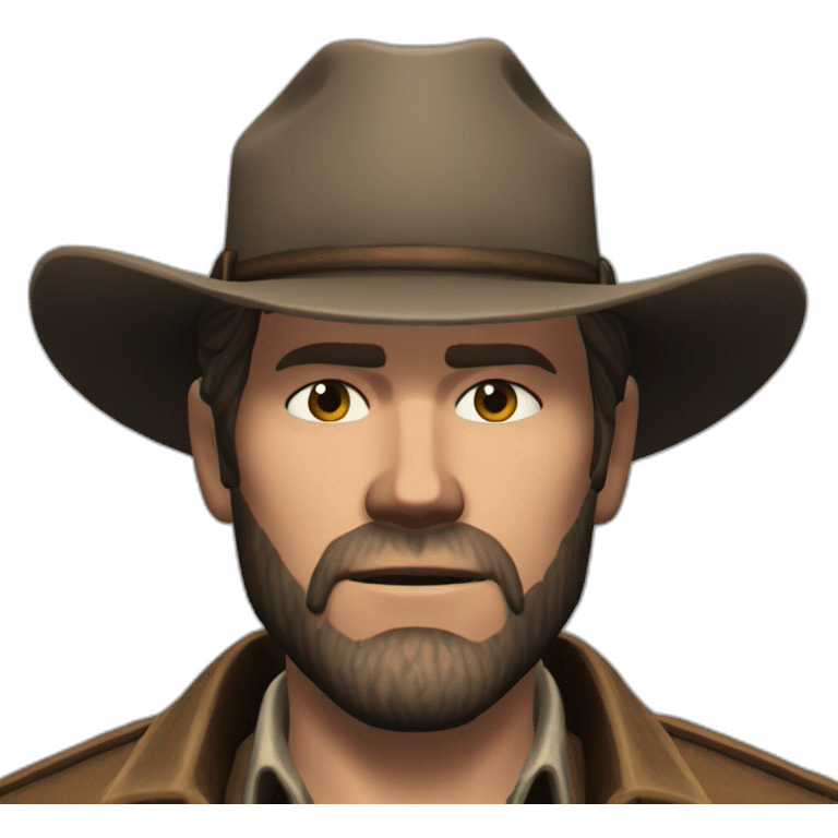 Arthur Morgan read dead redeption 2  emoji