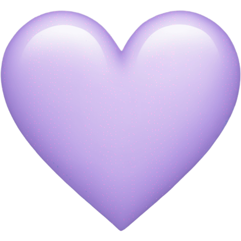 Pastel Purple Heart emoji