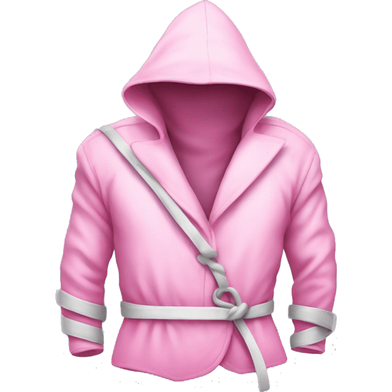 Pink straight jacket  emoji