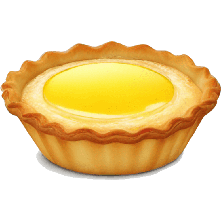 Egg tart emoji