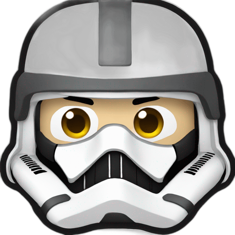 Ninja stormtrooper emoji