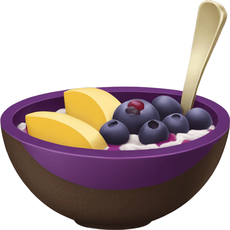 acai bowl emoji