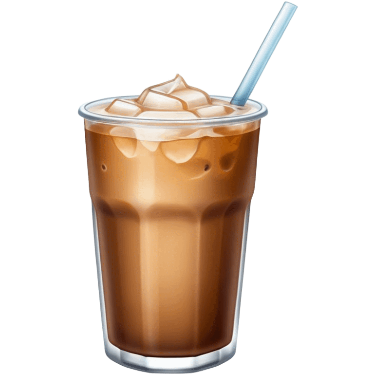 Ice coffe emoji