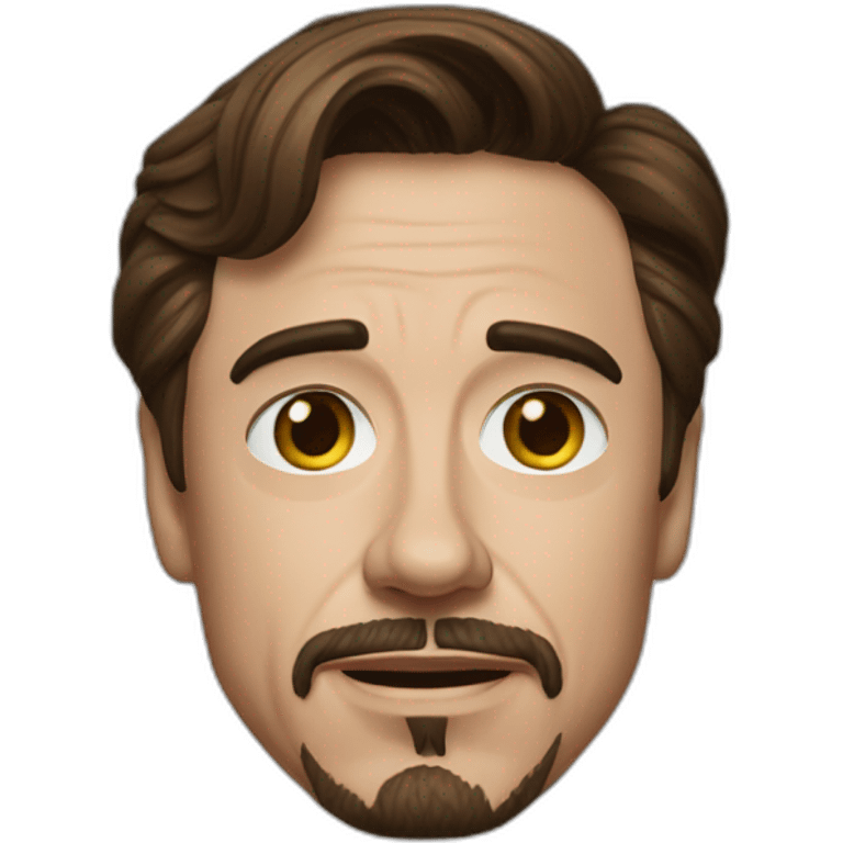 Rober downey jr. emoji