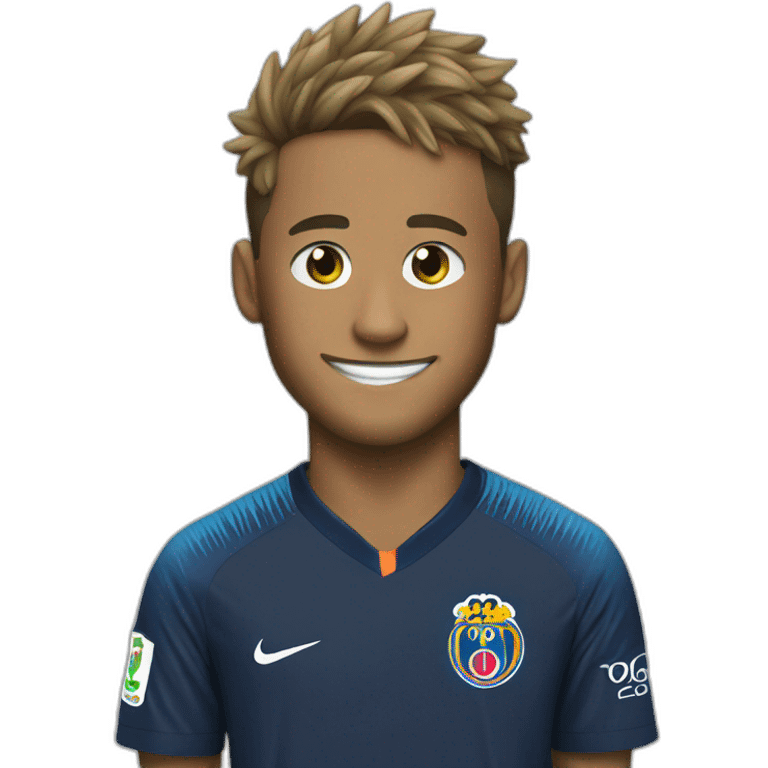 Neymar with a cat  emoji