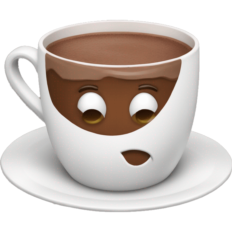 Mug of hot chocolate  emoji