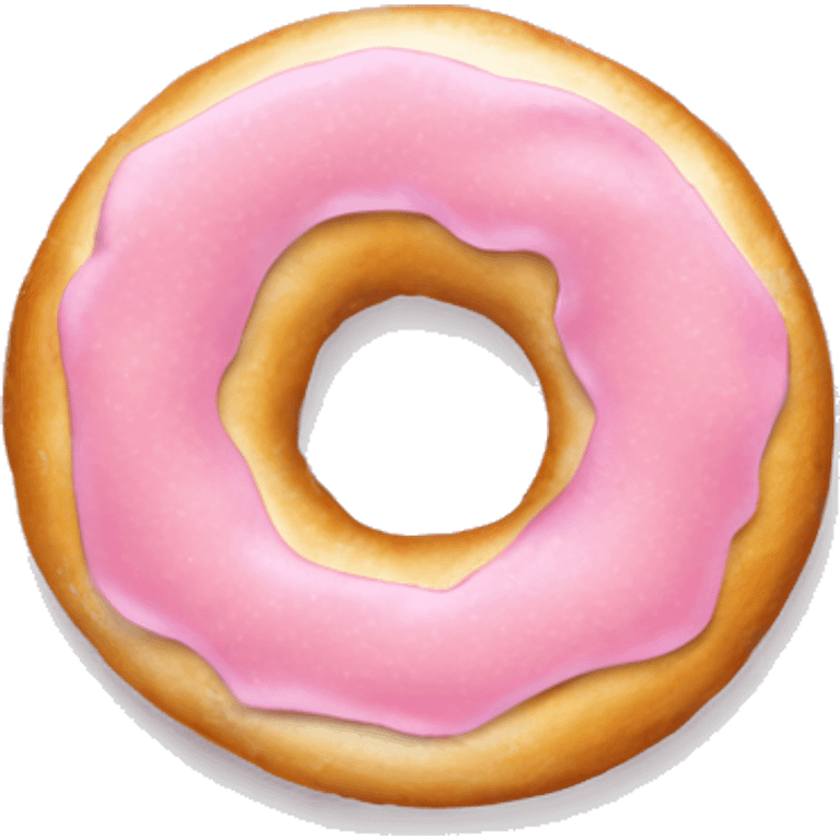 pastelp pink bagel emoji