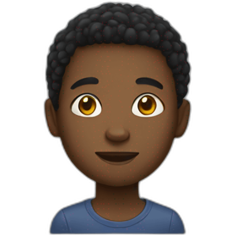 black boy emoji