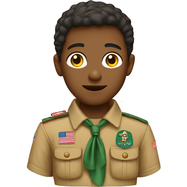 Boy scout emoji