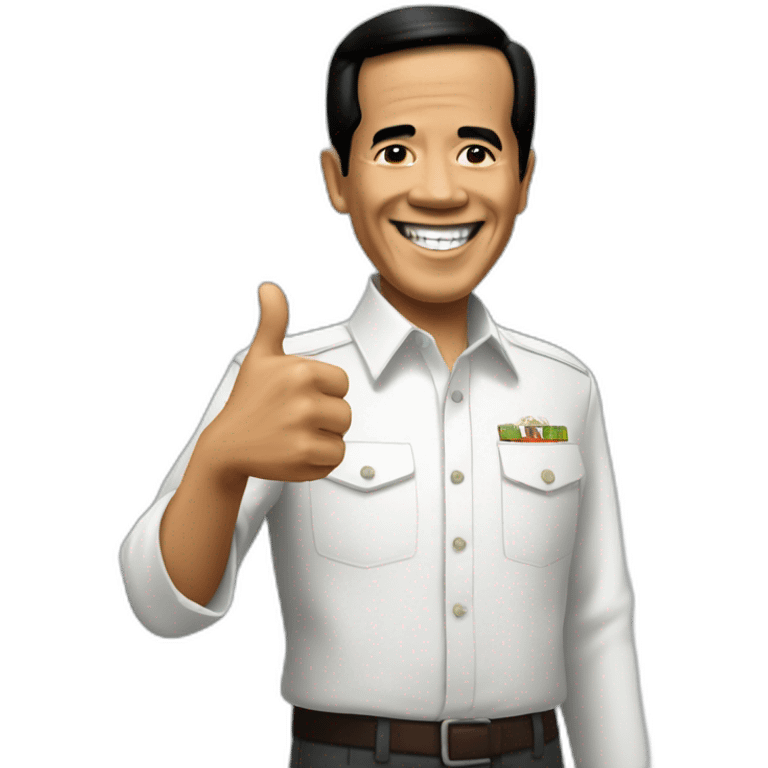 jokowi-thumbs-up emoji