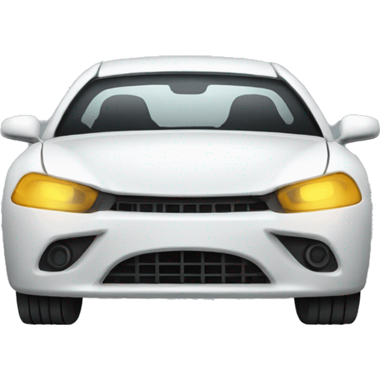 a car braking emoji