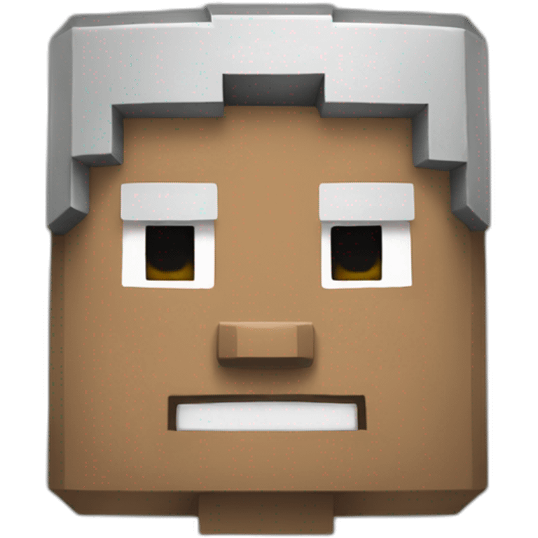 Minecraft-head emoji