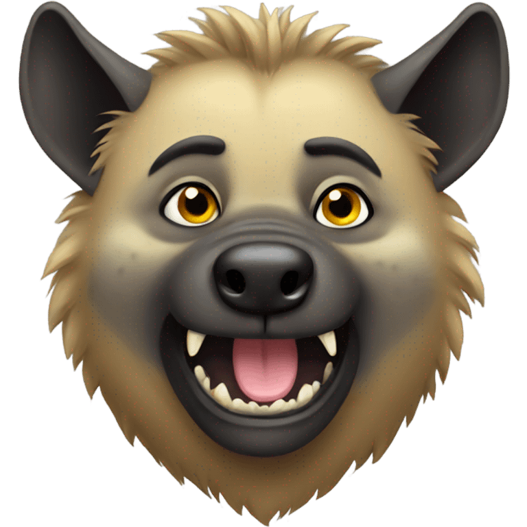 Fat hyena emoji