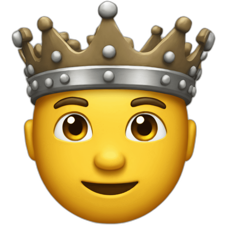 Rugged skill with a crown emoji