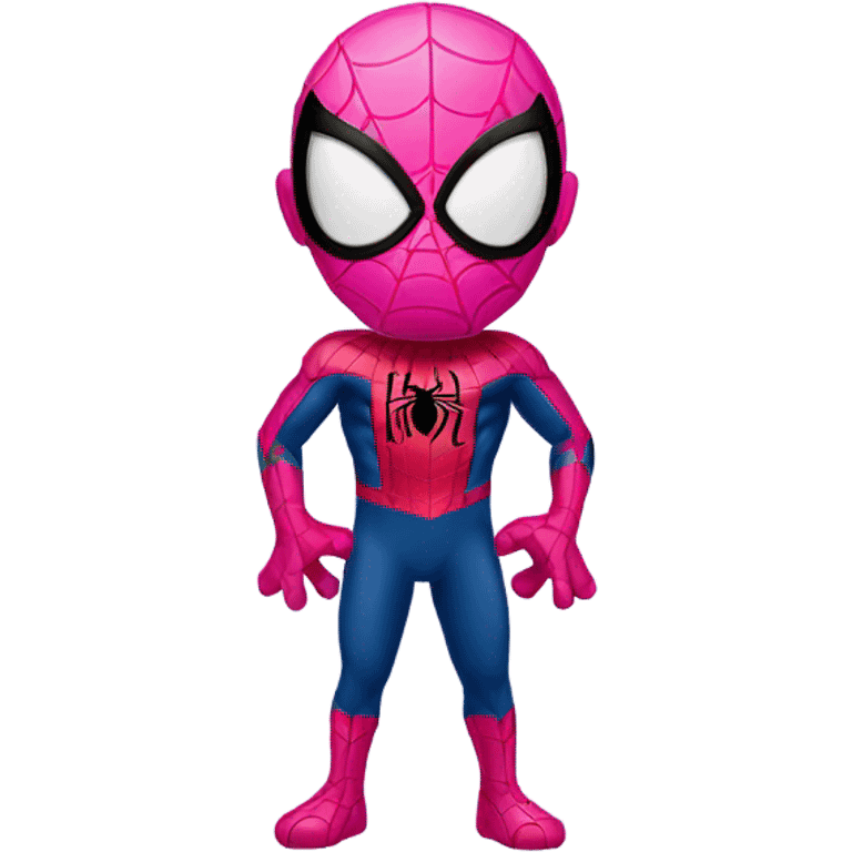 pink spider-man  emoji