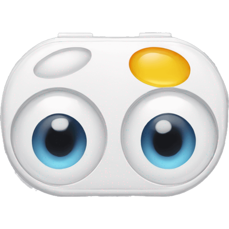 contact lens case emoji