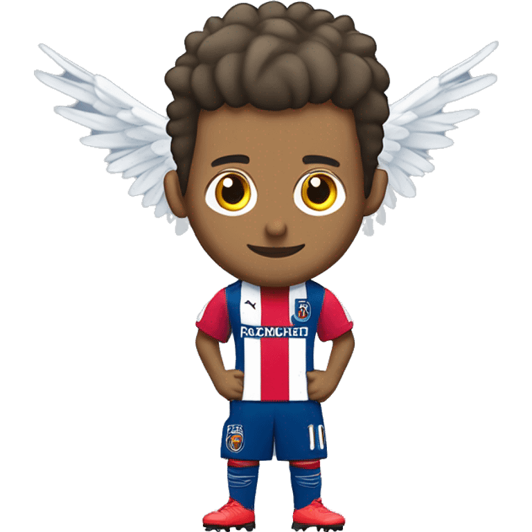 Joueur de foot Neymar avec des ailes emoji