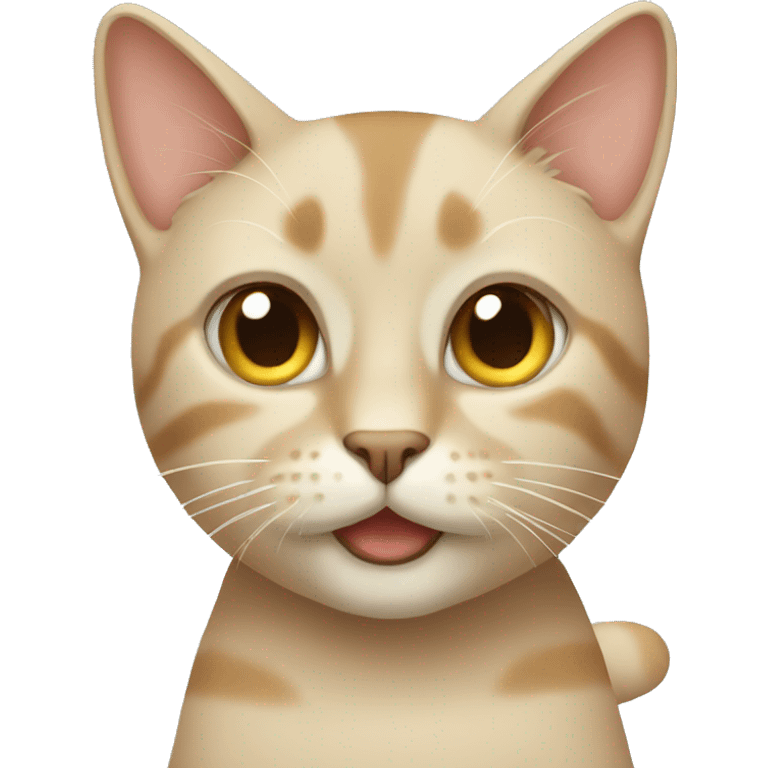 beige cat emoji